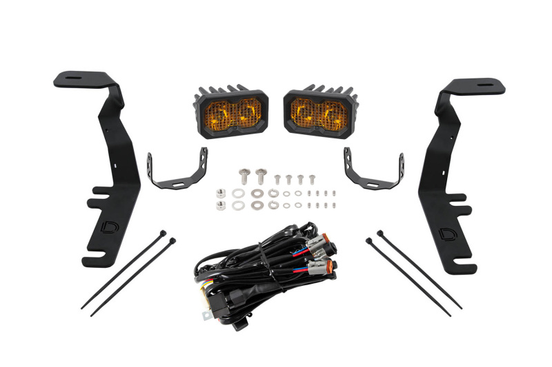Ford F-150 Ditch Lights - Diode Dynamics - Stage Series - Yellow - `15-`20